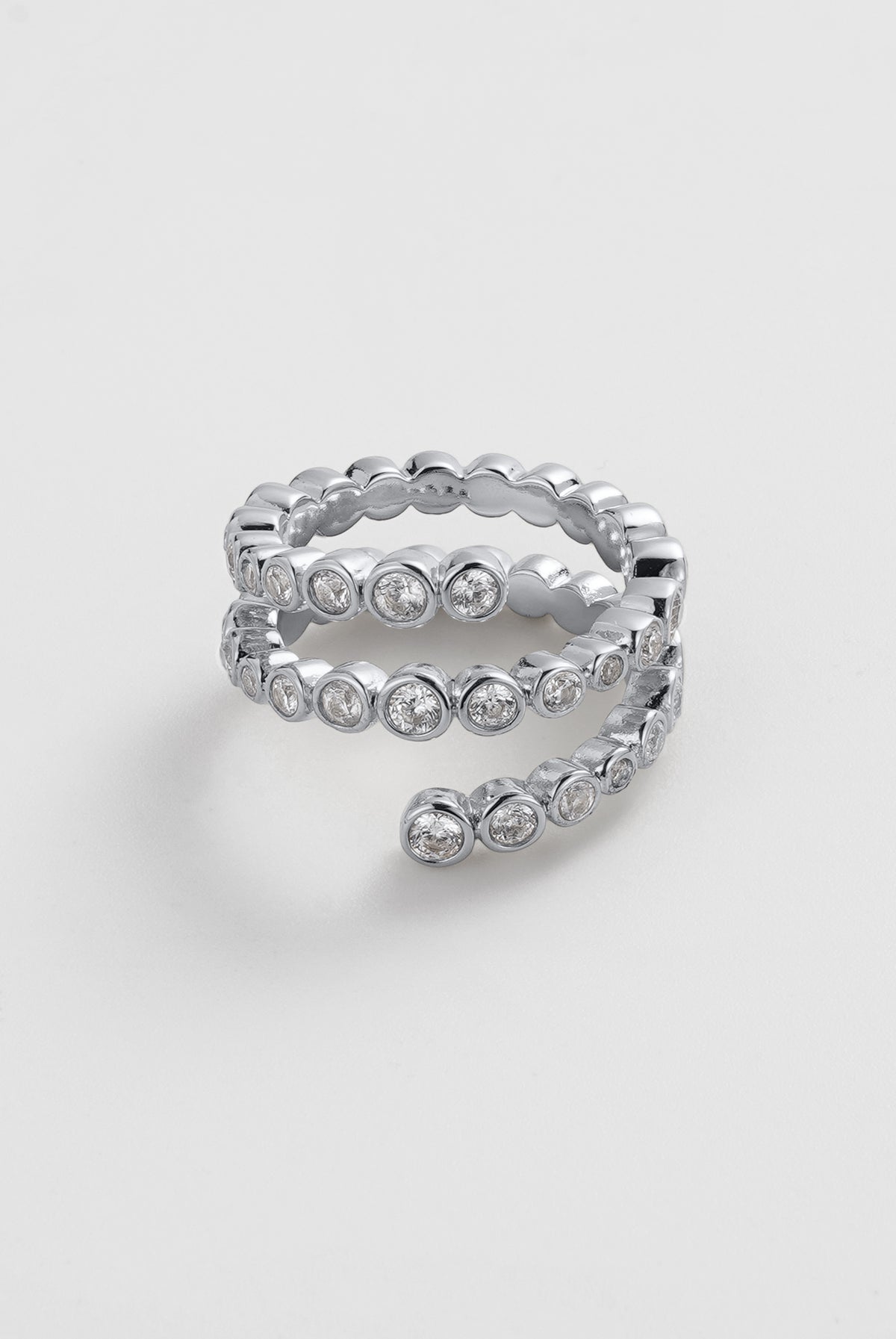 Zoe Ring & Necklace Stack - Silver