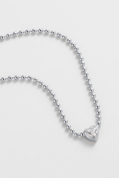 Amor Necklace - Silver