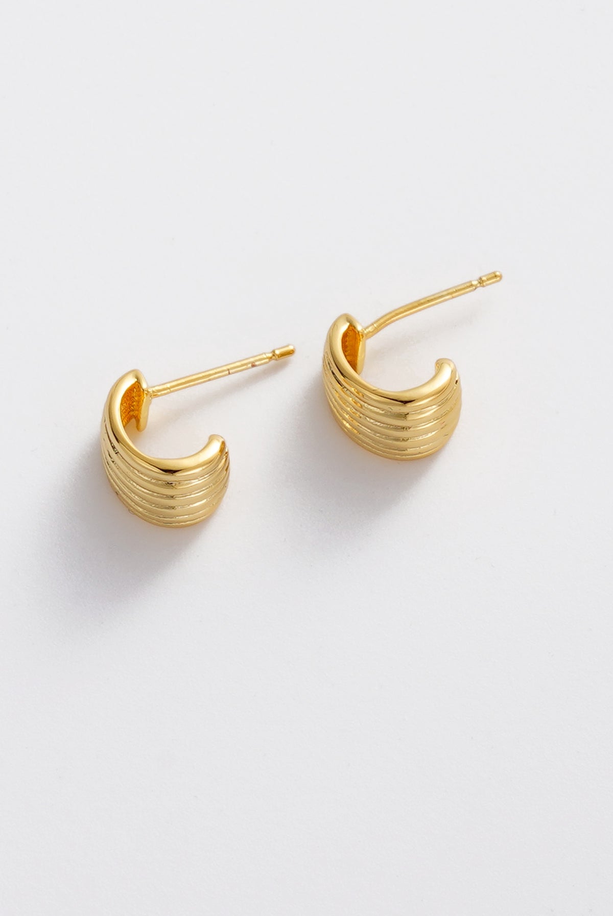 Gold Sasha Hoop - Small / Gold — Zafino Australia (2 of 4)