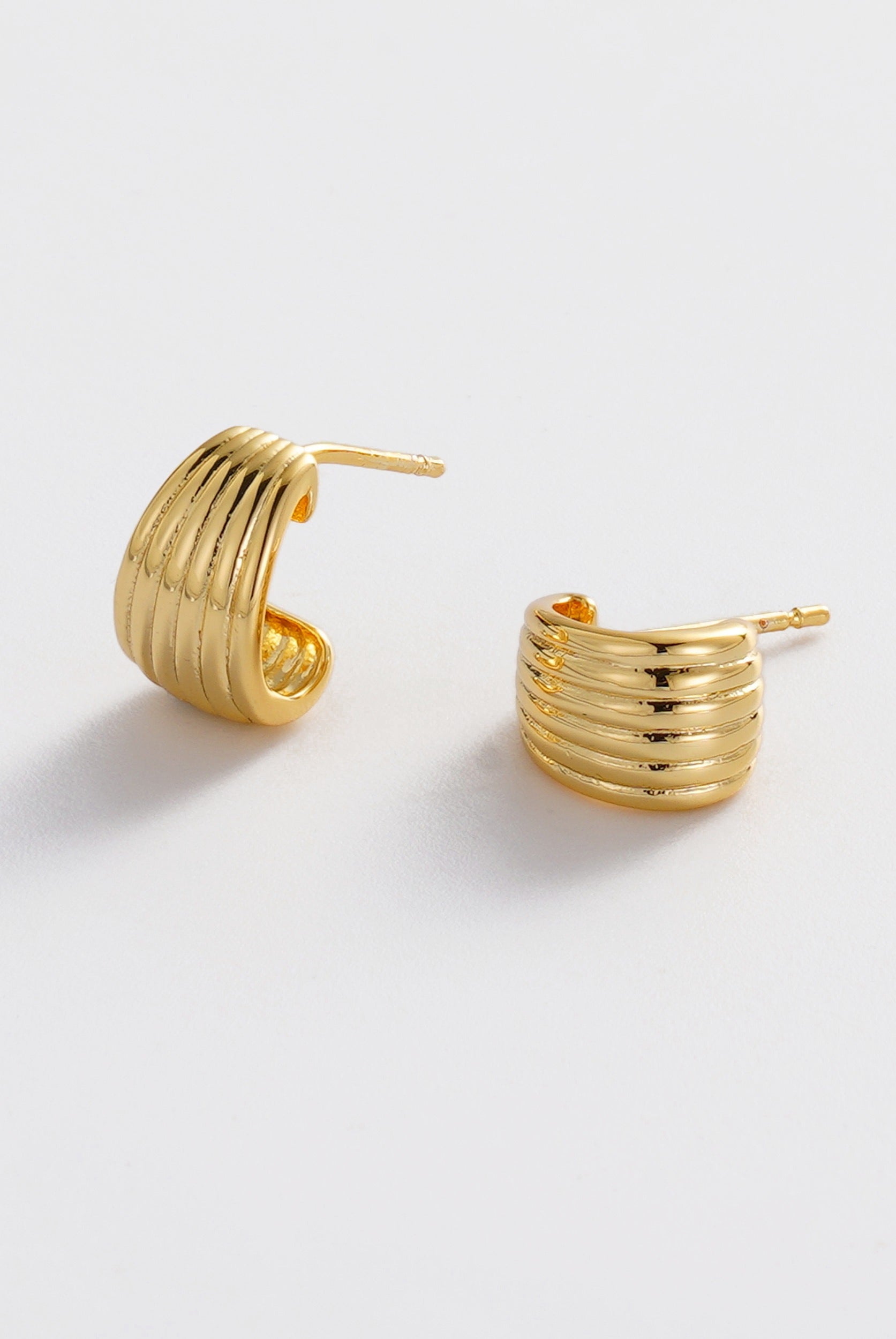 Gold Sasha Hoop - Small / Gold — Zafino Australia (3 of 4)