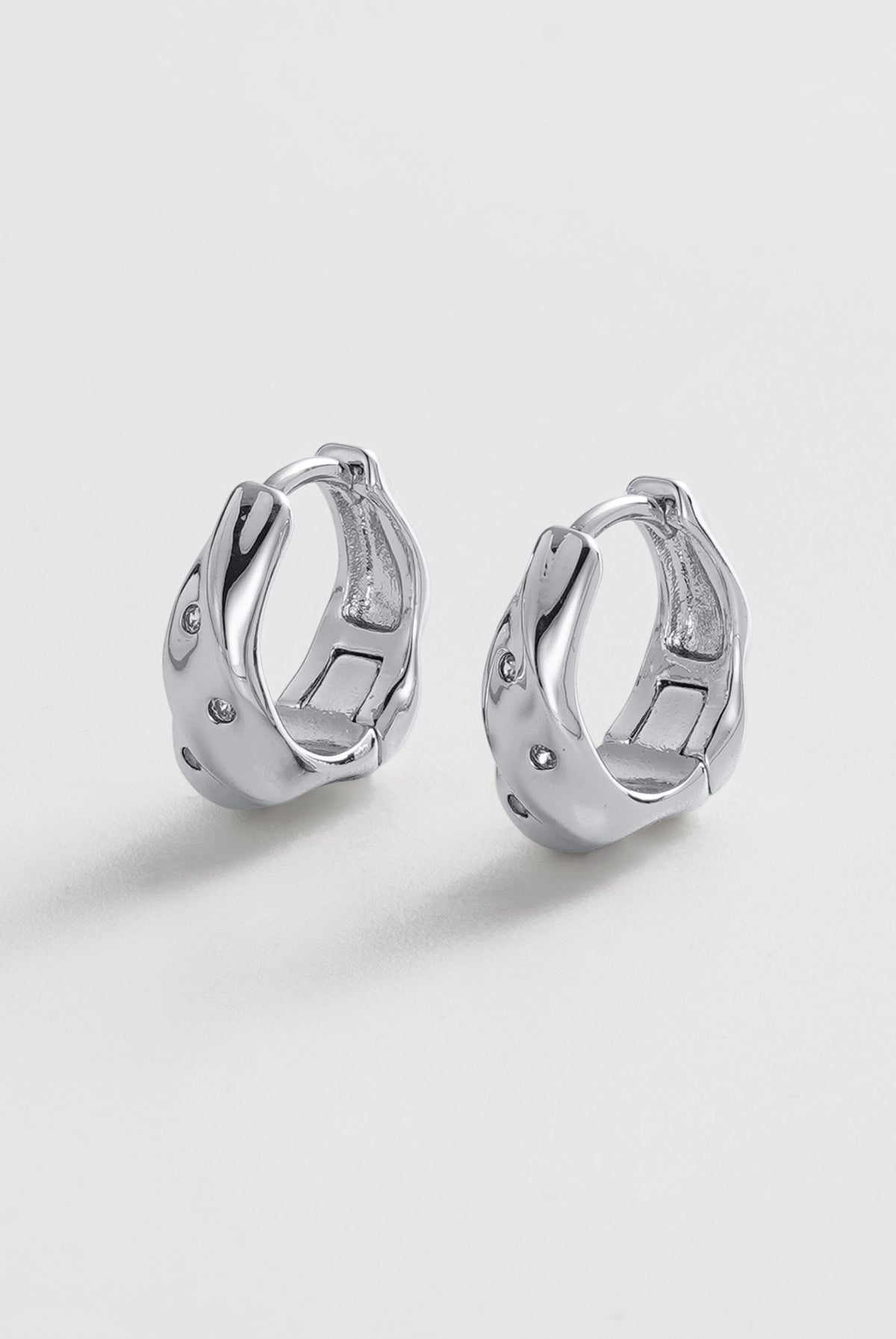 Silver June Hoop — Zafino Australia (1 of 4)