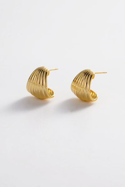Sasha Hoop - Medium / Gold