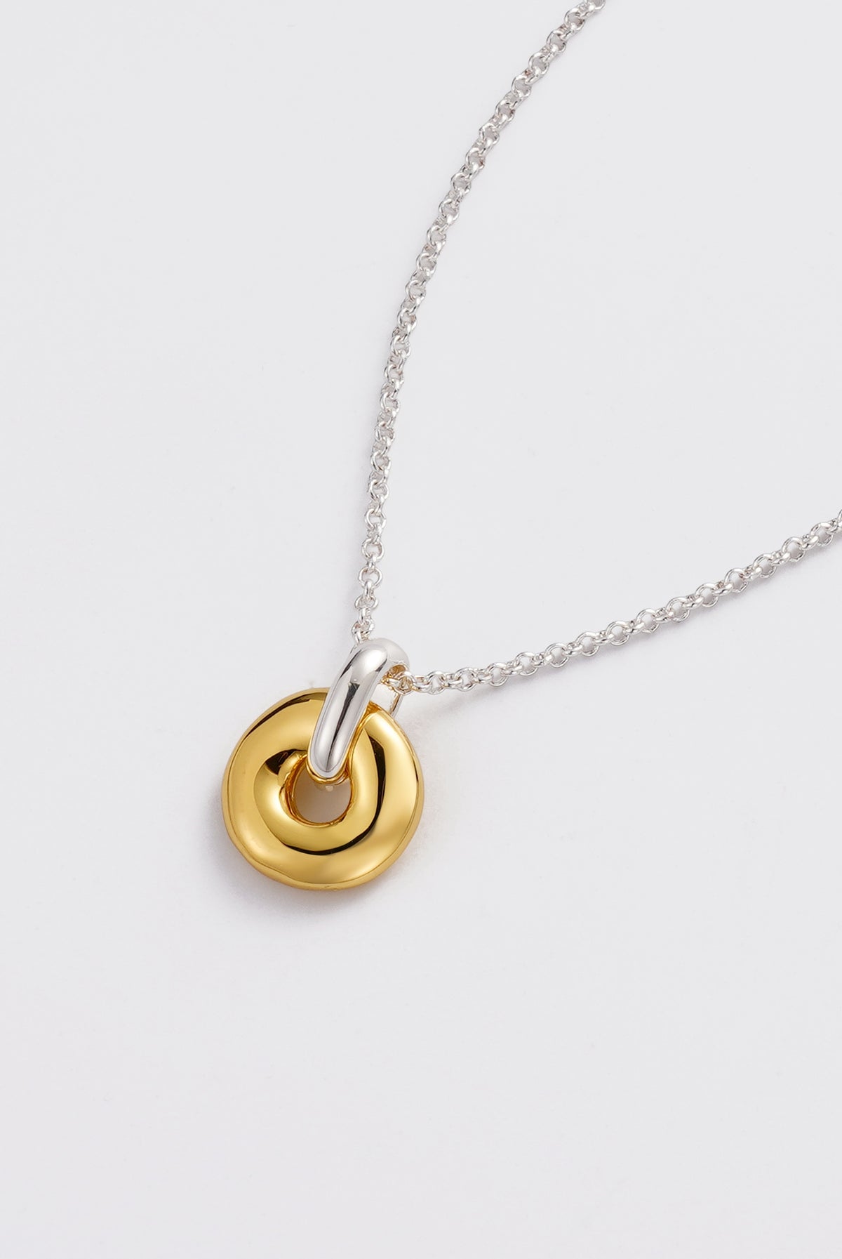 Gold Astrid Necklace - Gold / Silver — Zafino Australia (3 of 5)