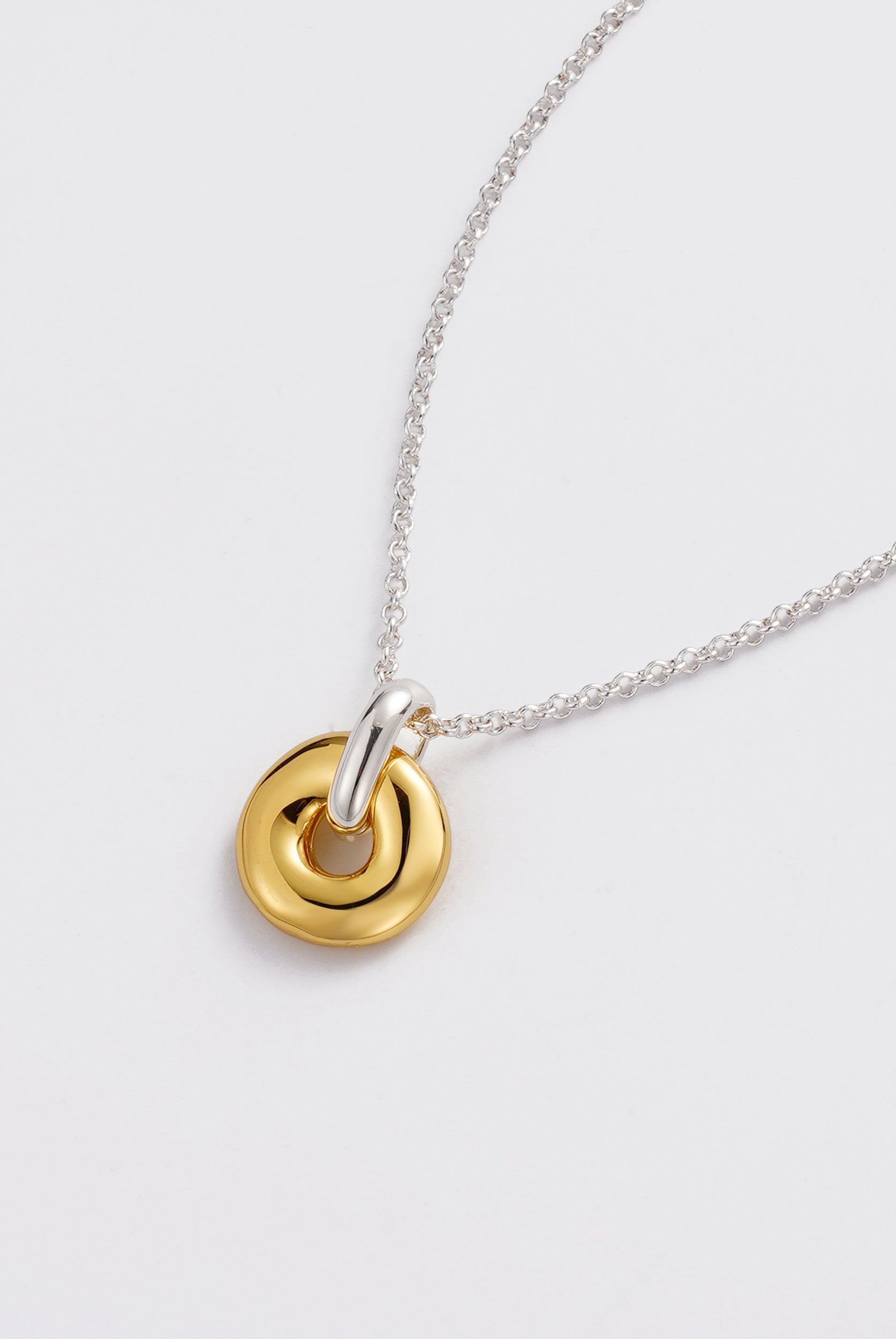 Gold Astrid Necklace - Gold / Silver — Zafino Australia (3 of 5)
