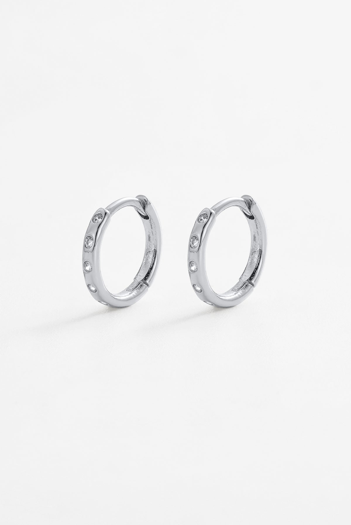 Silver Talia Huggie — Zafino Australia (1 of 4)