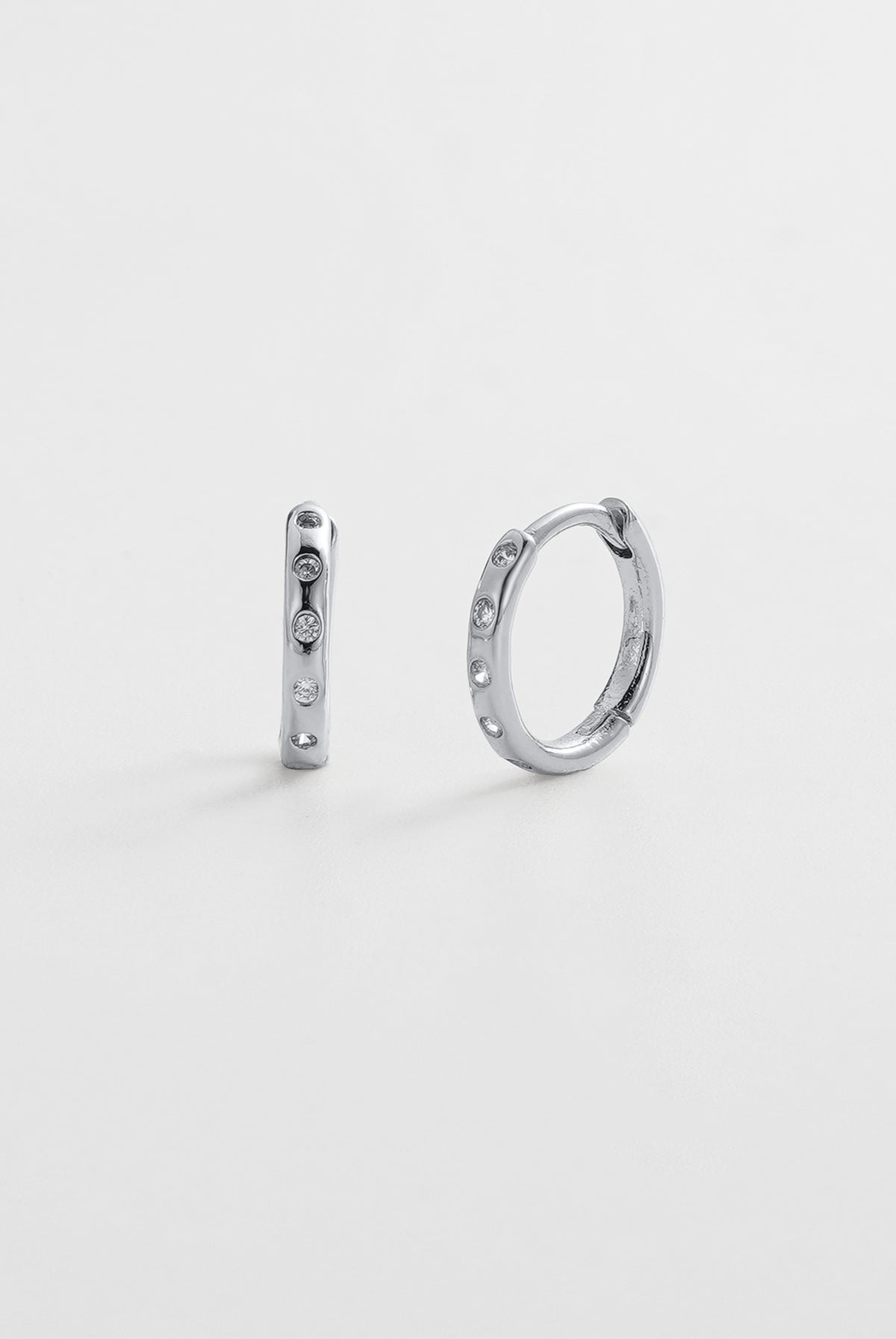 Silver Talia Huggie — Zafino Australia (2 of 4)