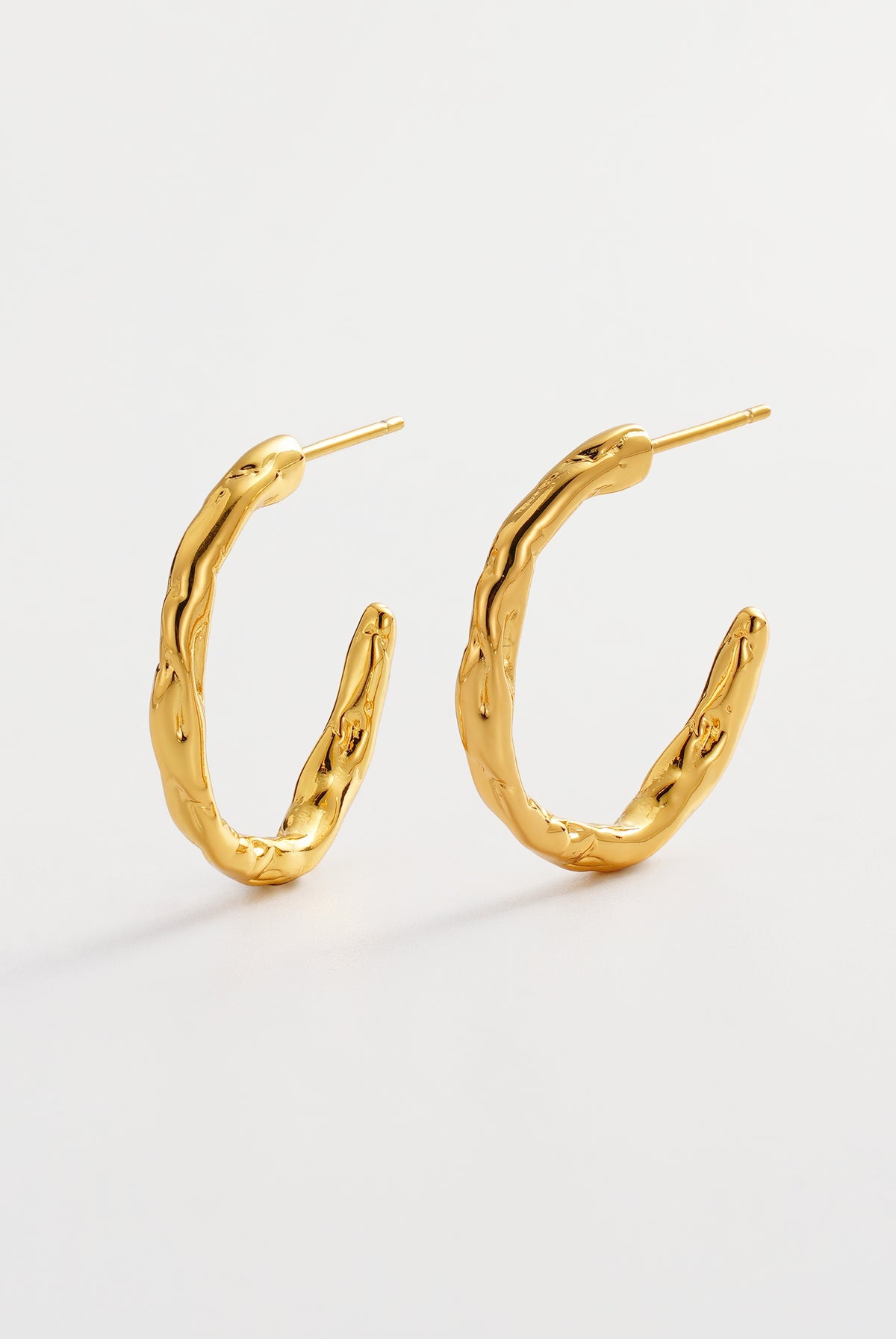 Alessia Hoop Large - Gold