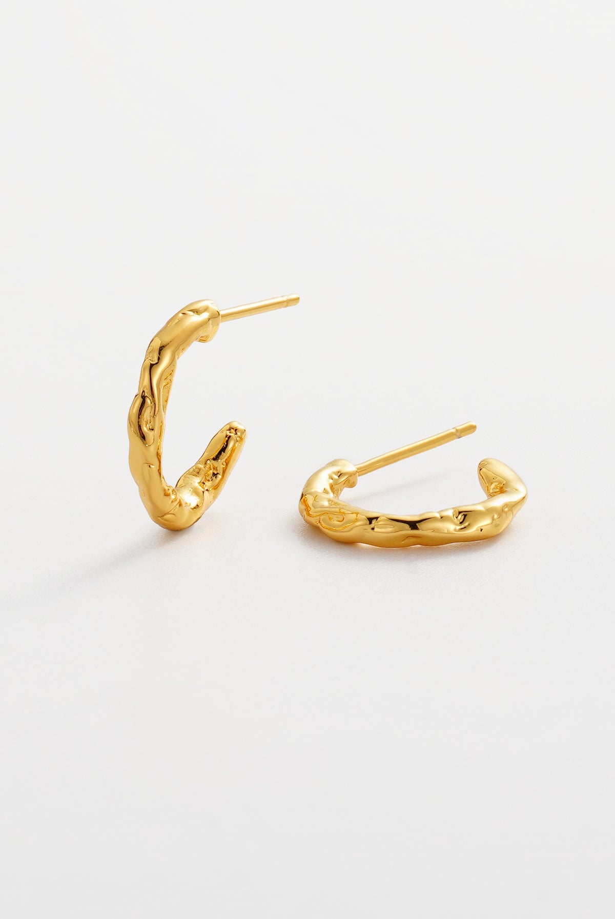 Alessia Hoop Small - Gold