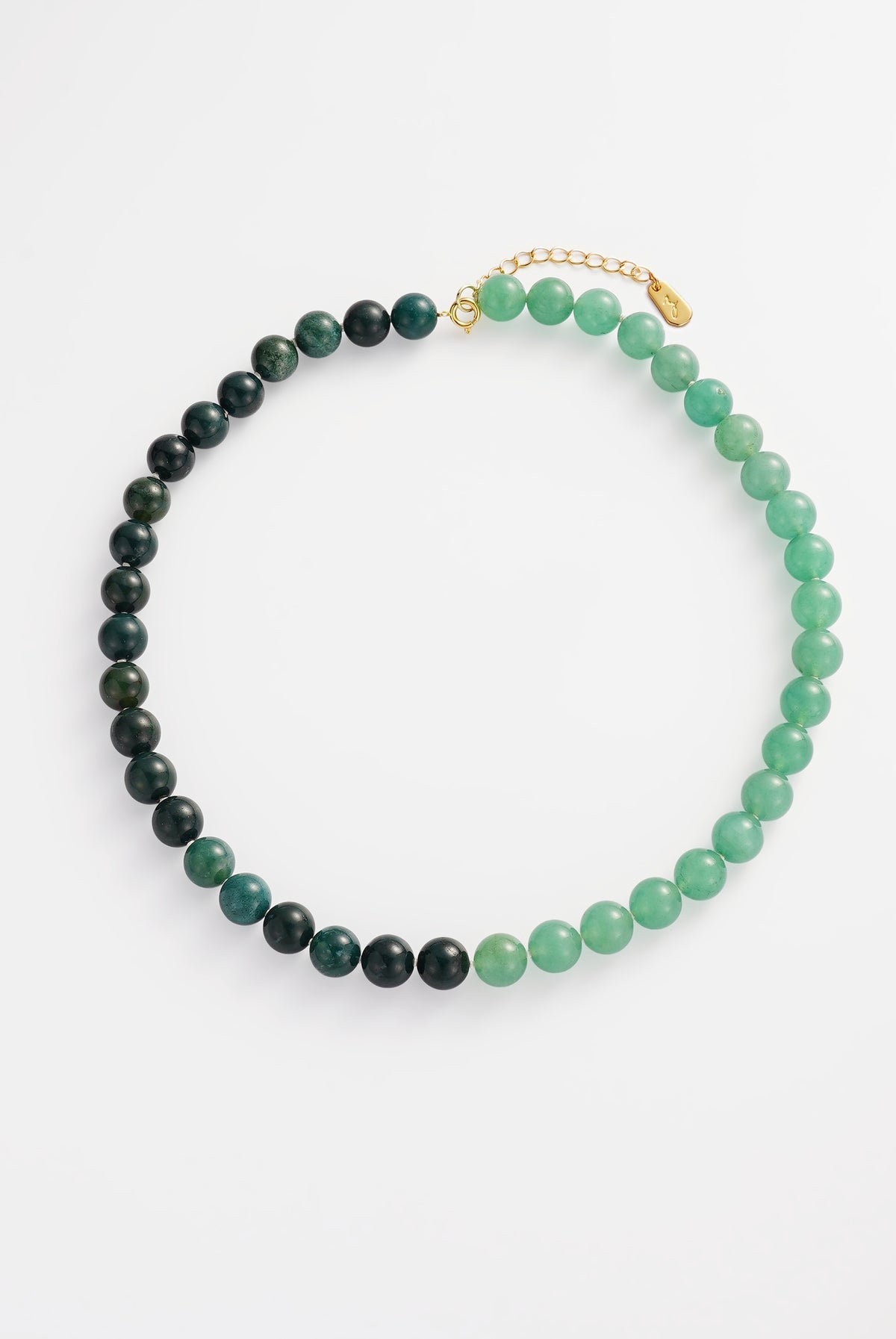 Amelia Beaded Necklace - Green