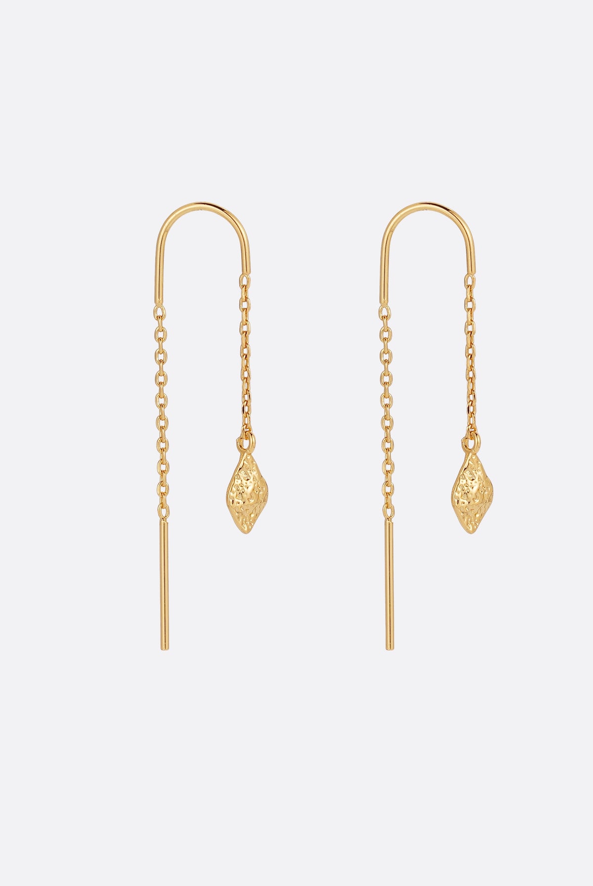 Eden Thread Earring - Gold