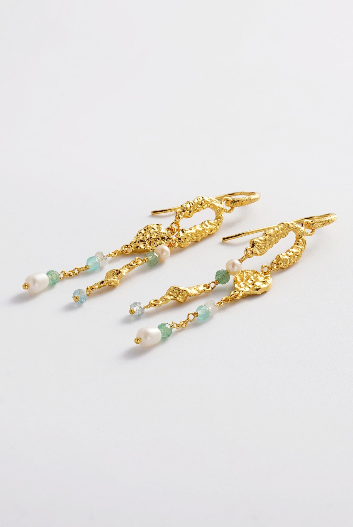 Margot Hook Earring - Green