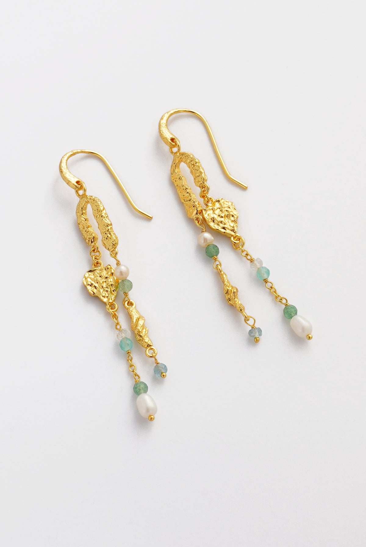 Margot Hook Earring - Green