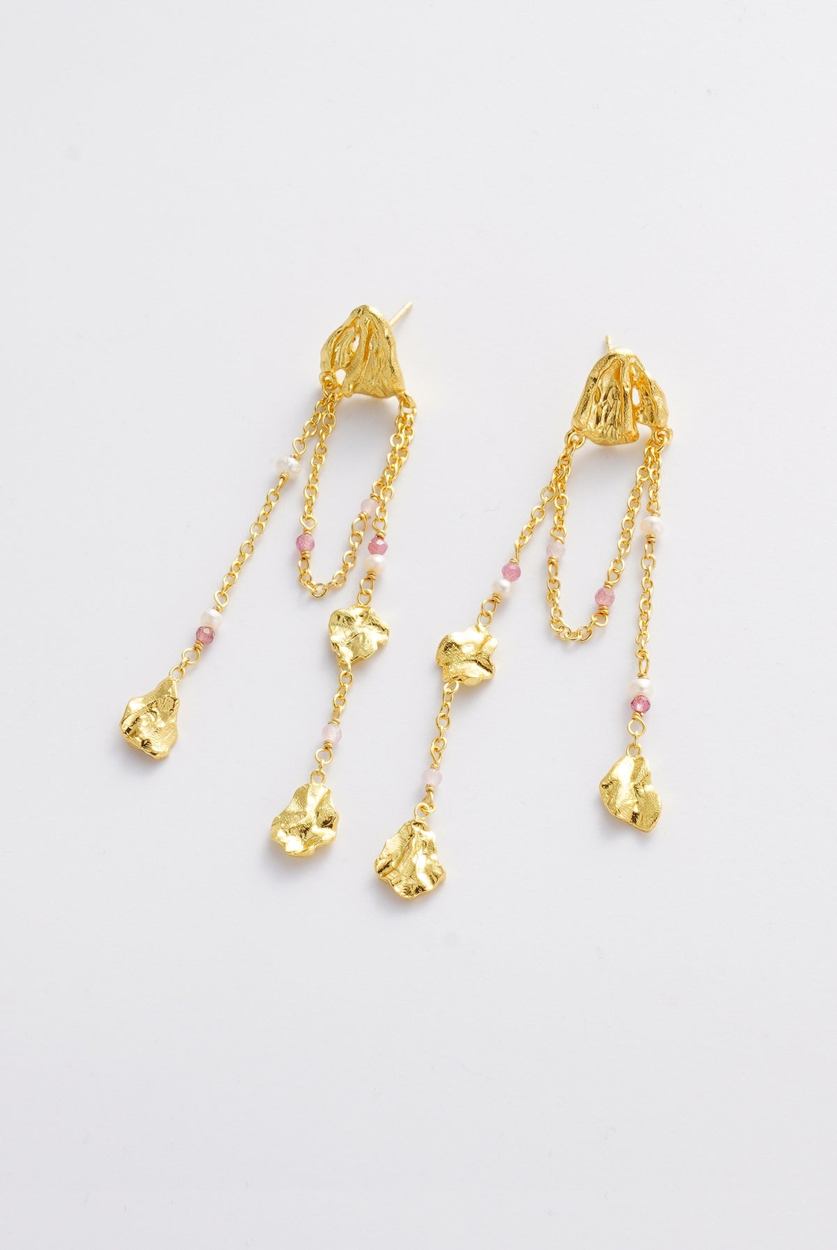 Rosie Drop Earring - Pink
