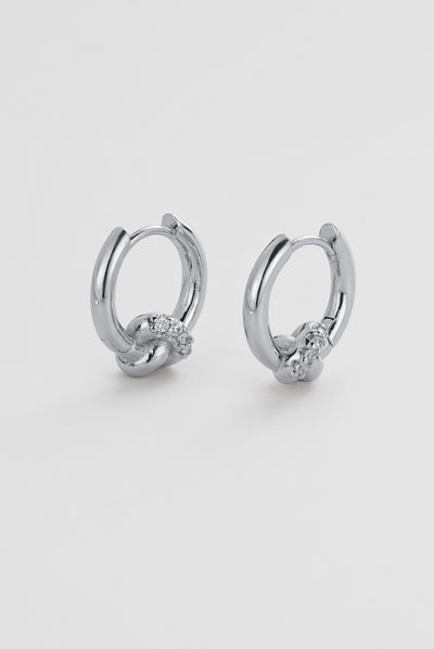 Elle Hoop - Silver