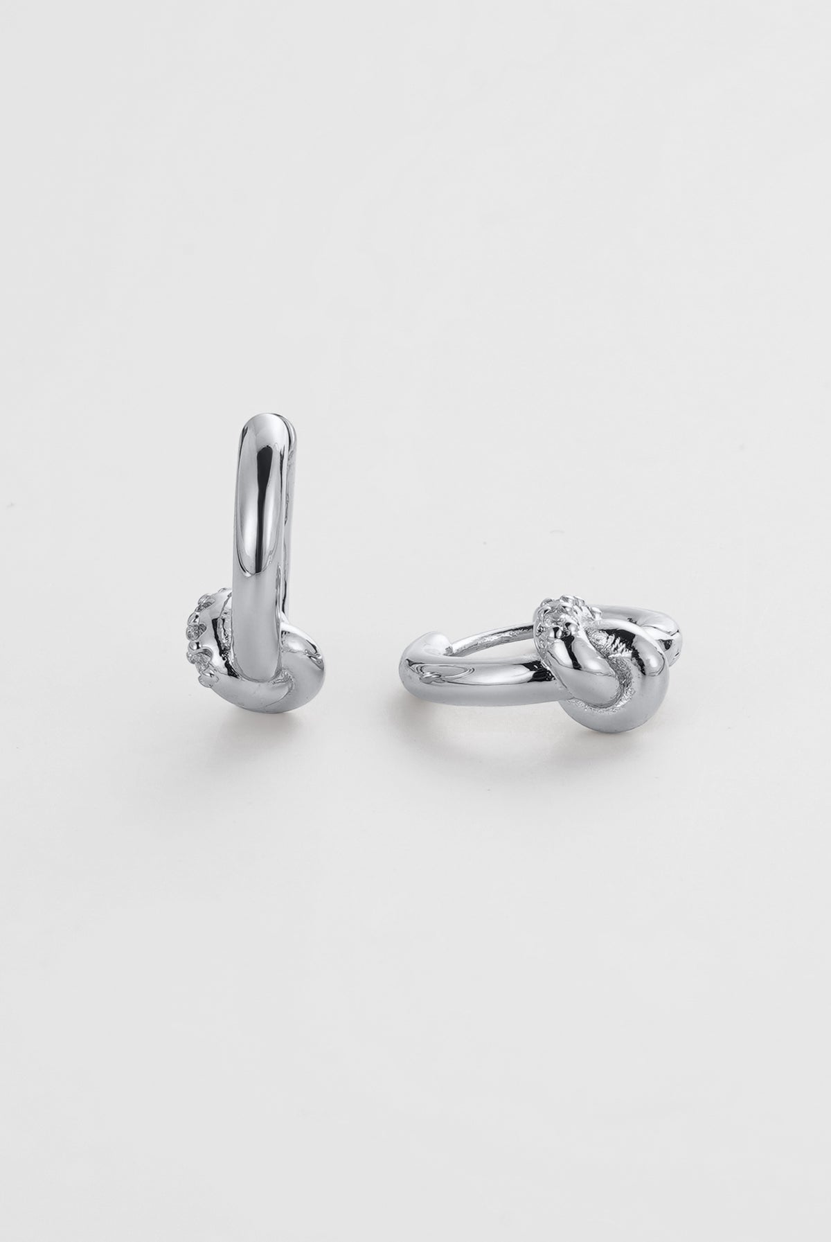 Silver Elle Hoop — Zafino Australia (3 of 3)