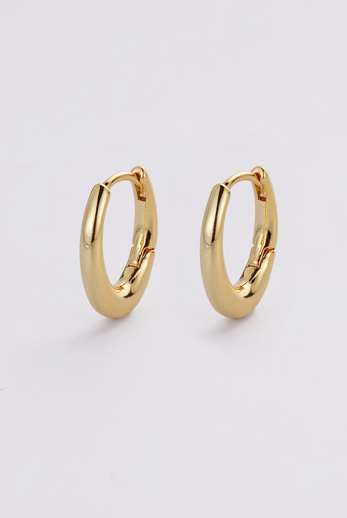 Gold Pia Hoop Small — Zafino Australia (1 of 3)