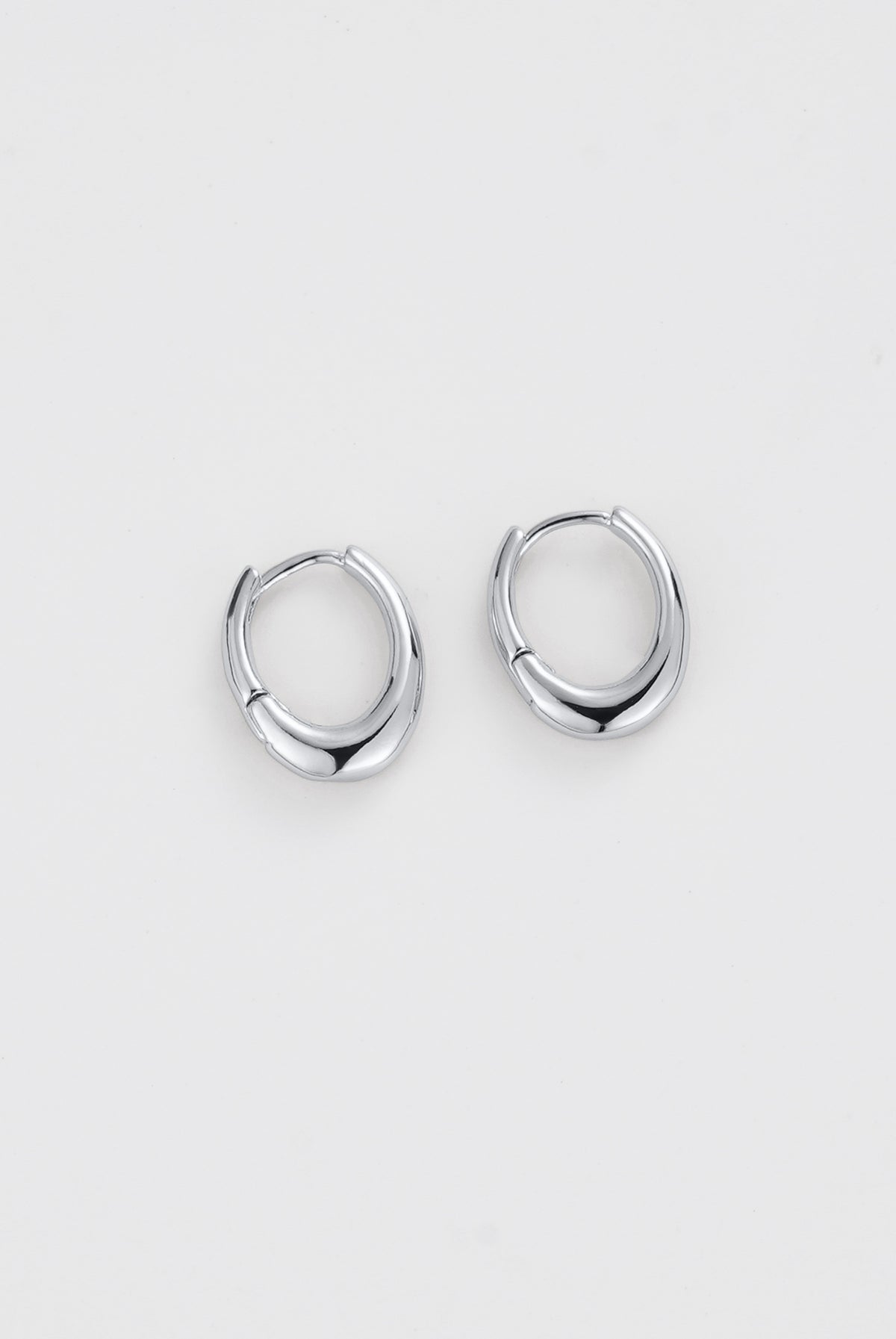Silver Pia Hoop Small — Zafino Australia (3 of 3)