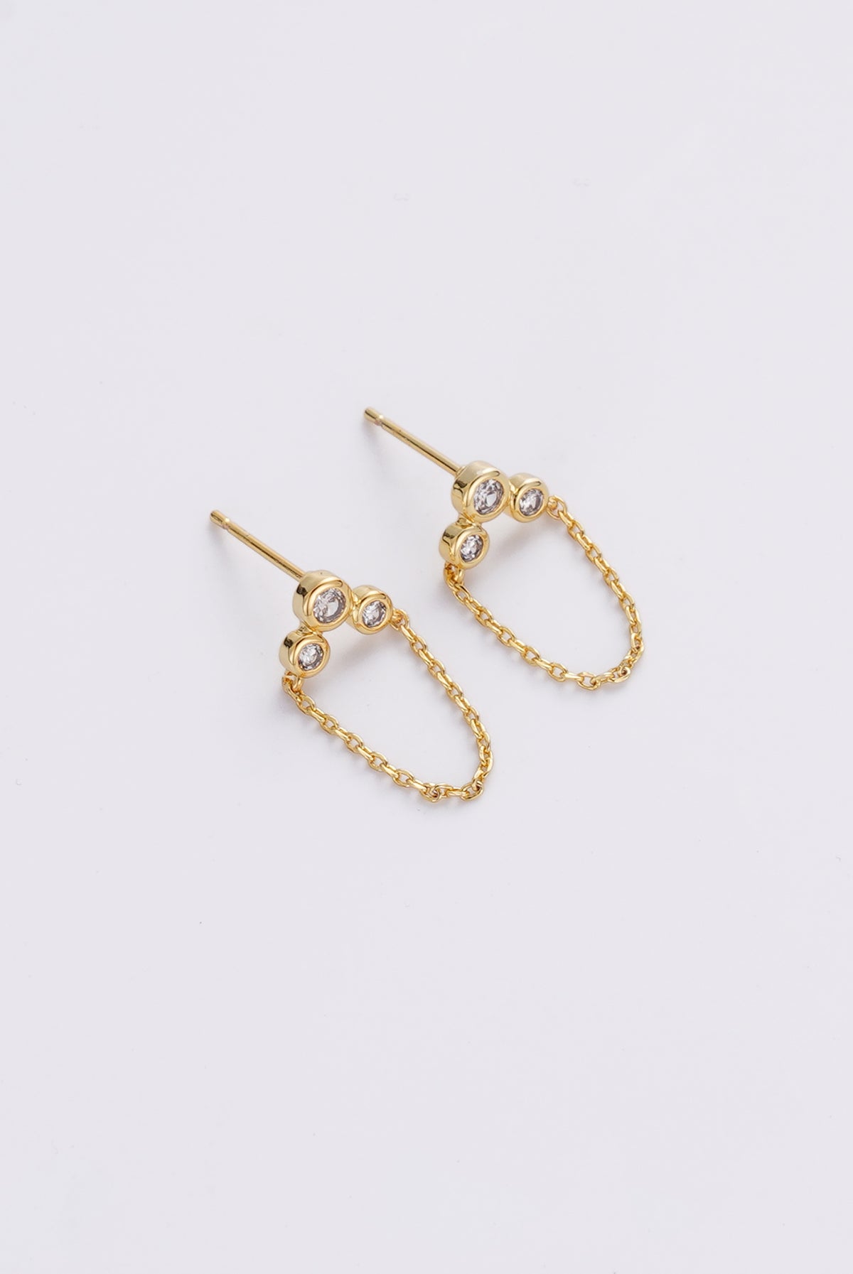 Gold Tia Stud — Zafino Australia (3 of 3)
