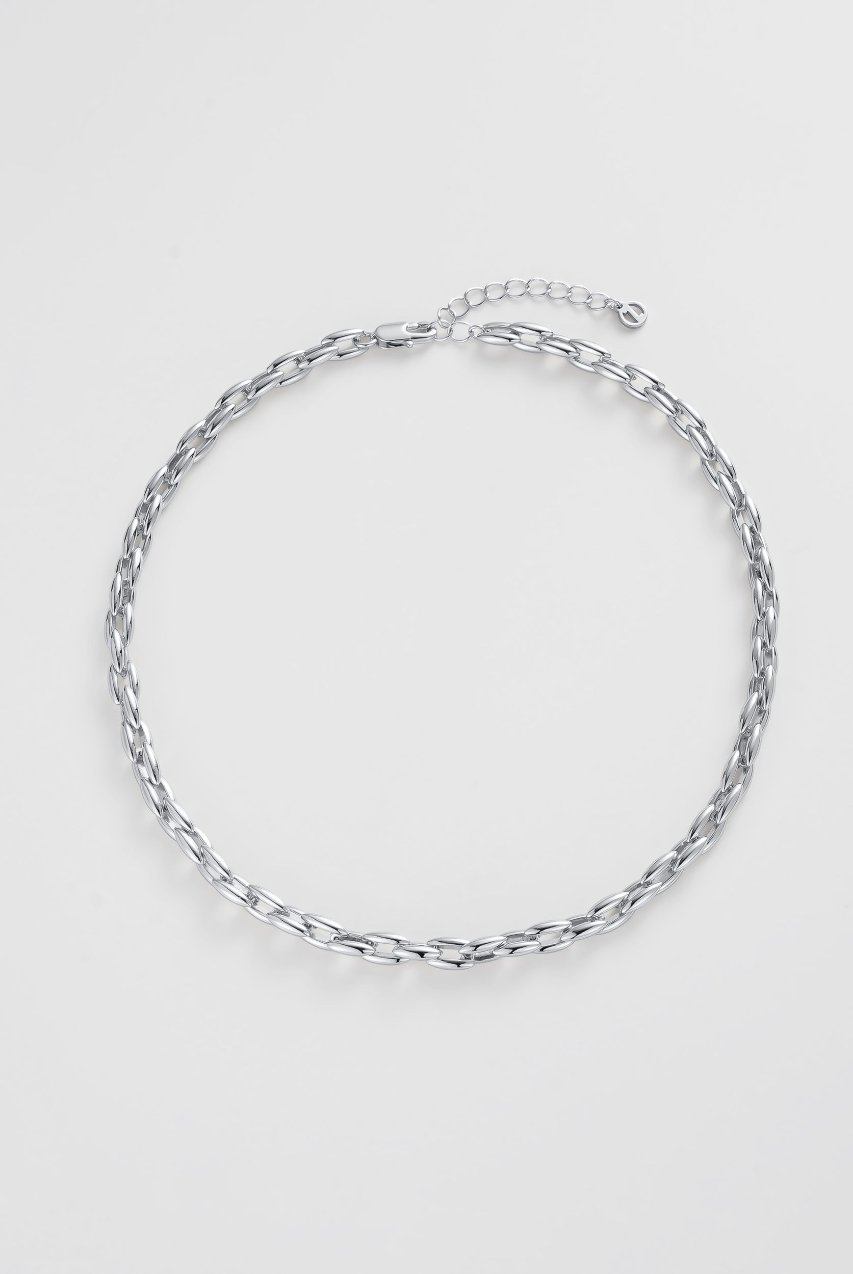Silver Sarah Fine Necklace — Zafino Australia (3 of 3)