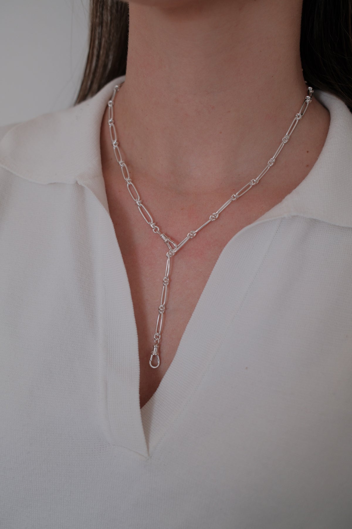 Lucia Fine Necklace - Silver