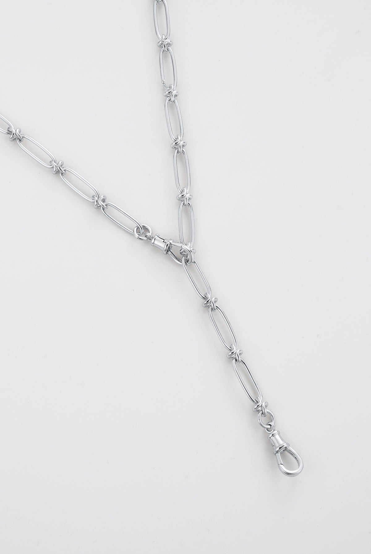 Silver Lucia Fine Necklace — Zafino Australia (1 of 3)