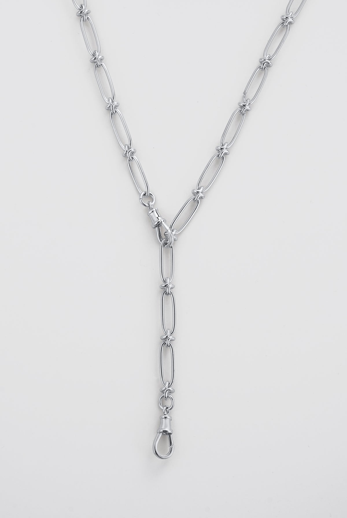 Silver Lucia Fine Necklace — Zafino Australia (3 of 3)