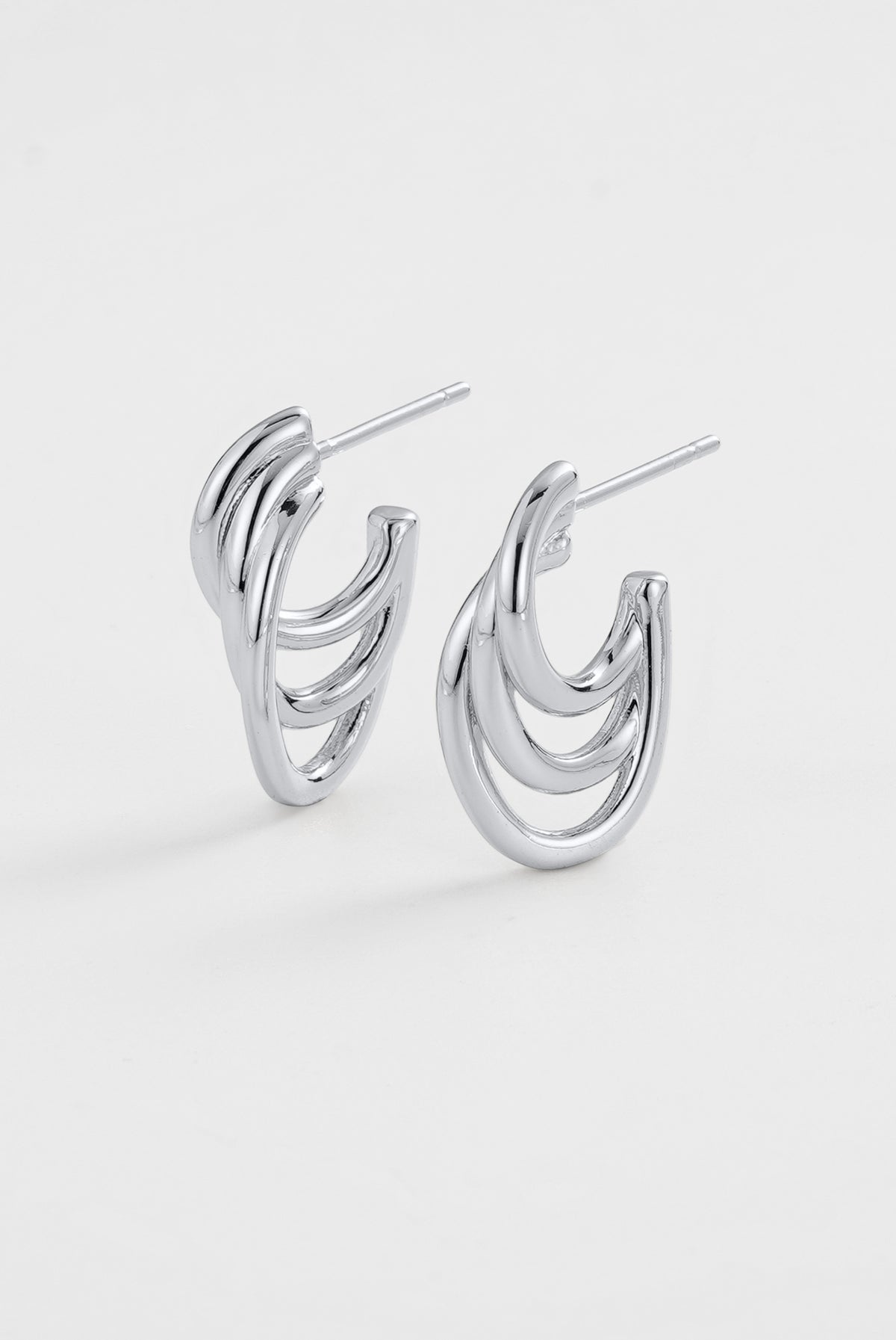 Silver London Hoop — Zafino Australia (1 of 4)