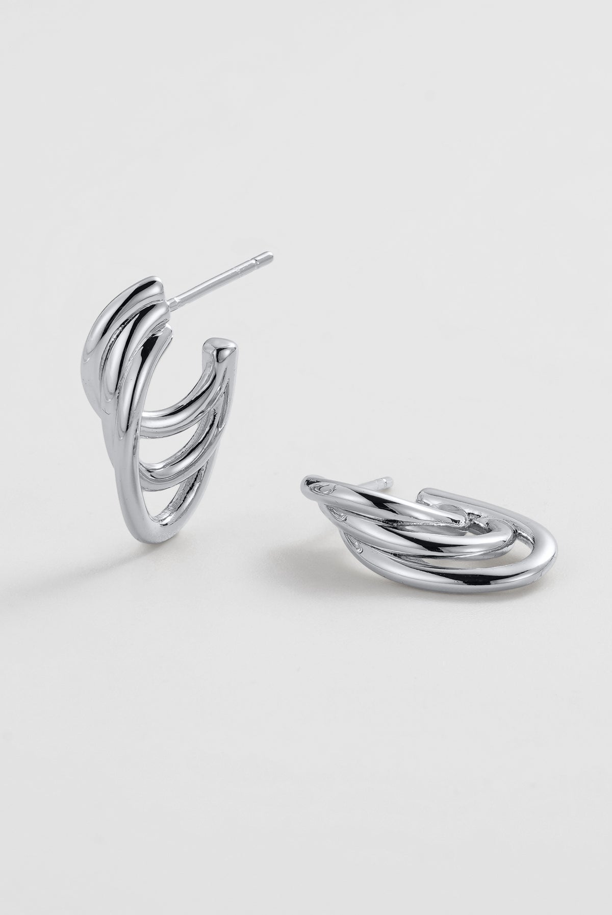 Silver London Hoop — Zafino Australia (3 of 4)