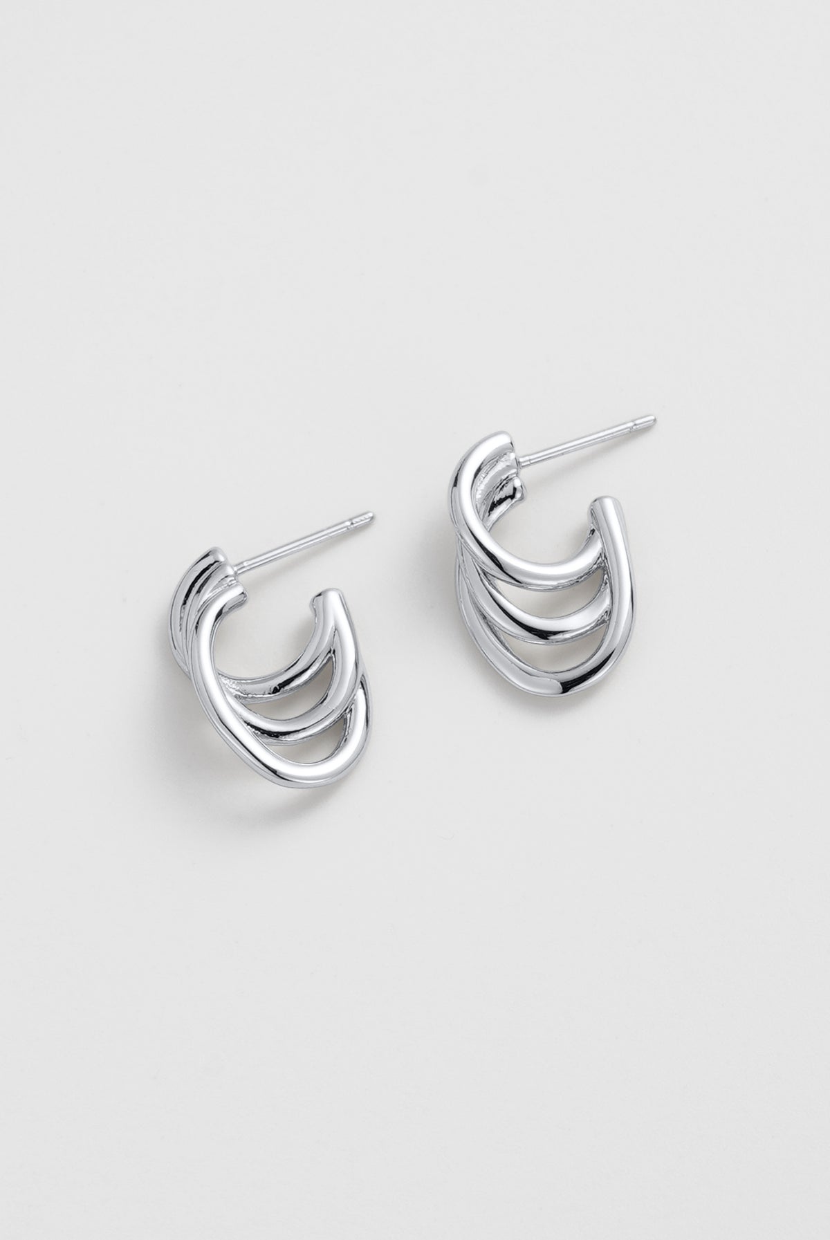 Silver London Hoop — Zafino Australia (4 of 4)