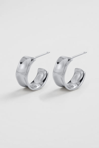 Nina Hoop - Silver