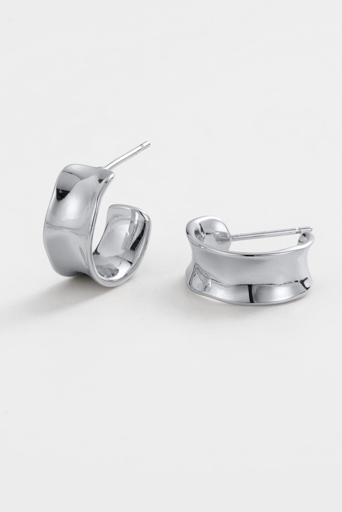 Silver Nina Hoop — Zafino Australia (3 of 4)
