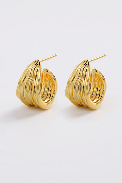 Lexi Hoop Large - Gold