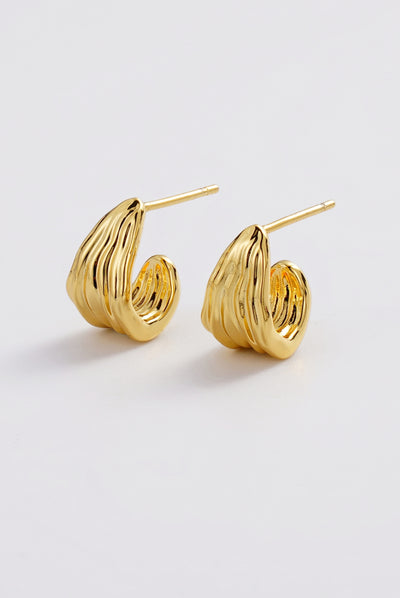 Lexi Hoop Small - Gold