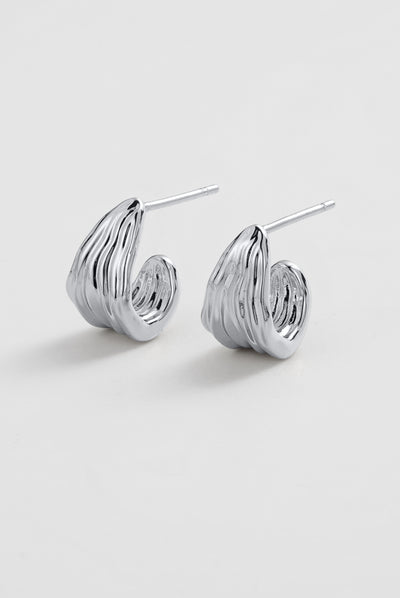 Lexi Hoop Small - Silver