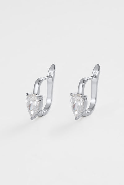 Lulu & Zoe Huggie Stack - Silver