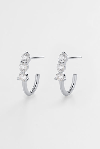 Mara Hoop - Silver
