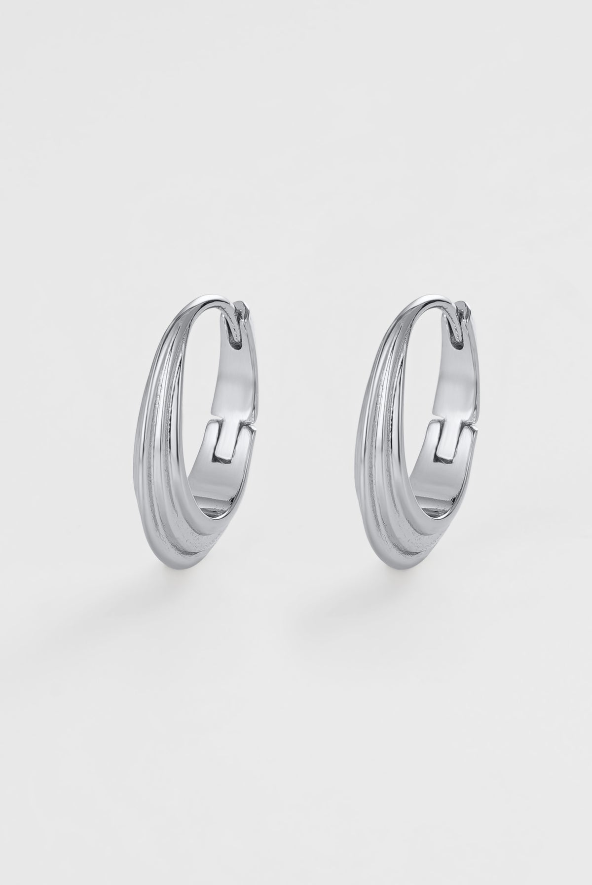 Marley Hoop Medium - Silver