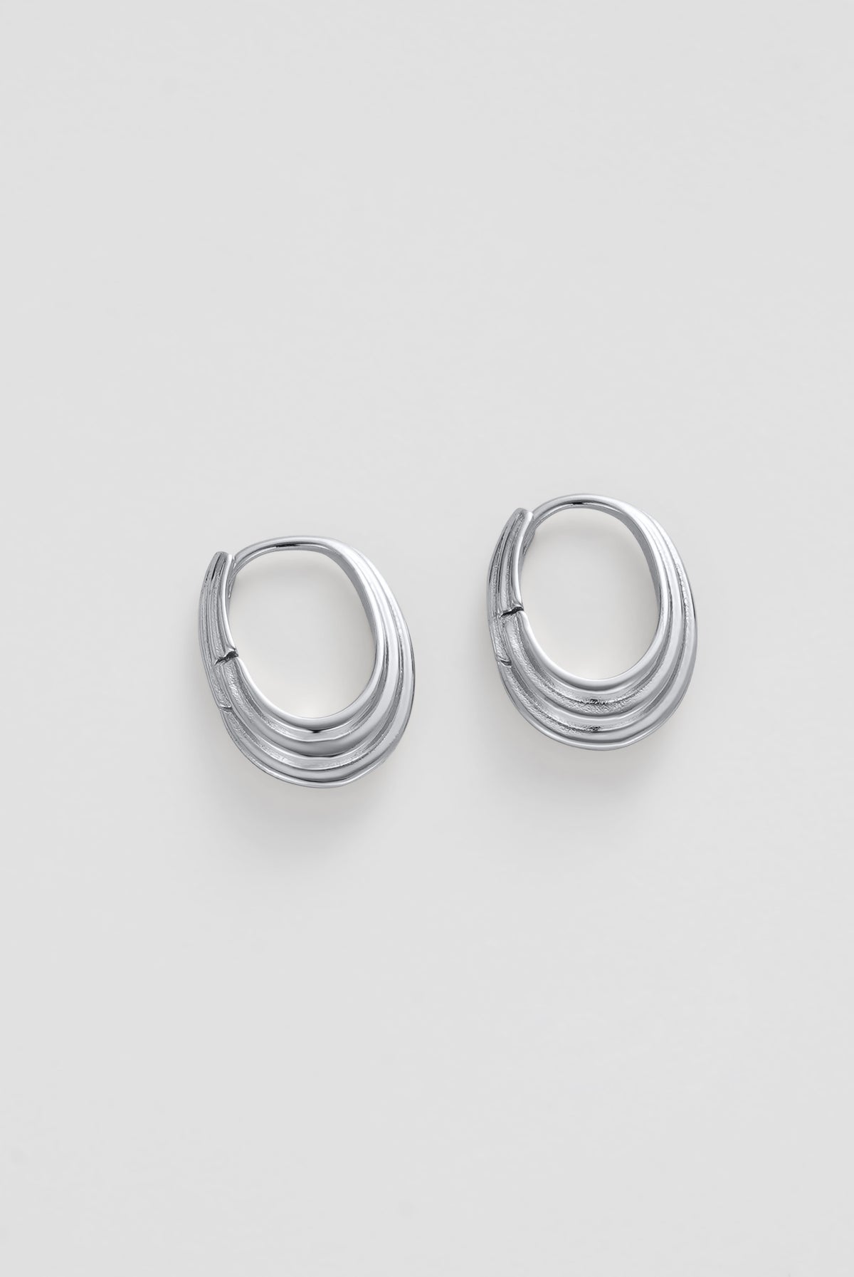 Marley Hoop Medium - Silver