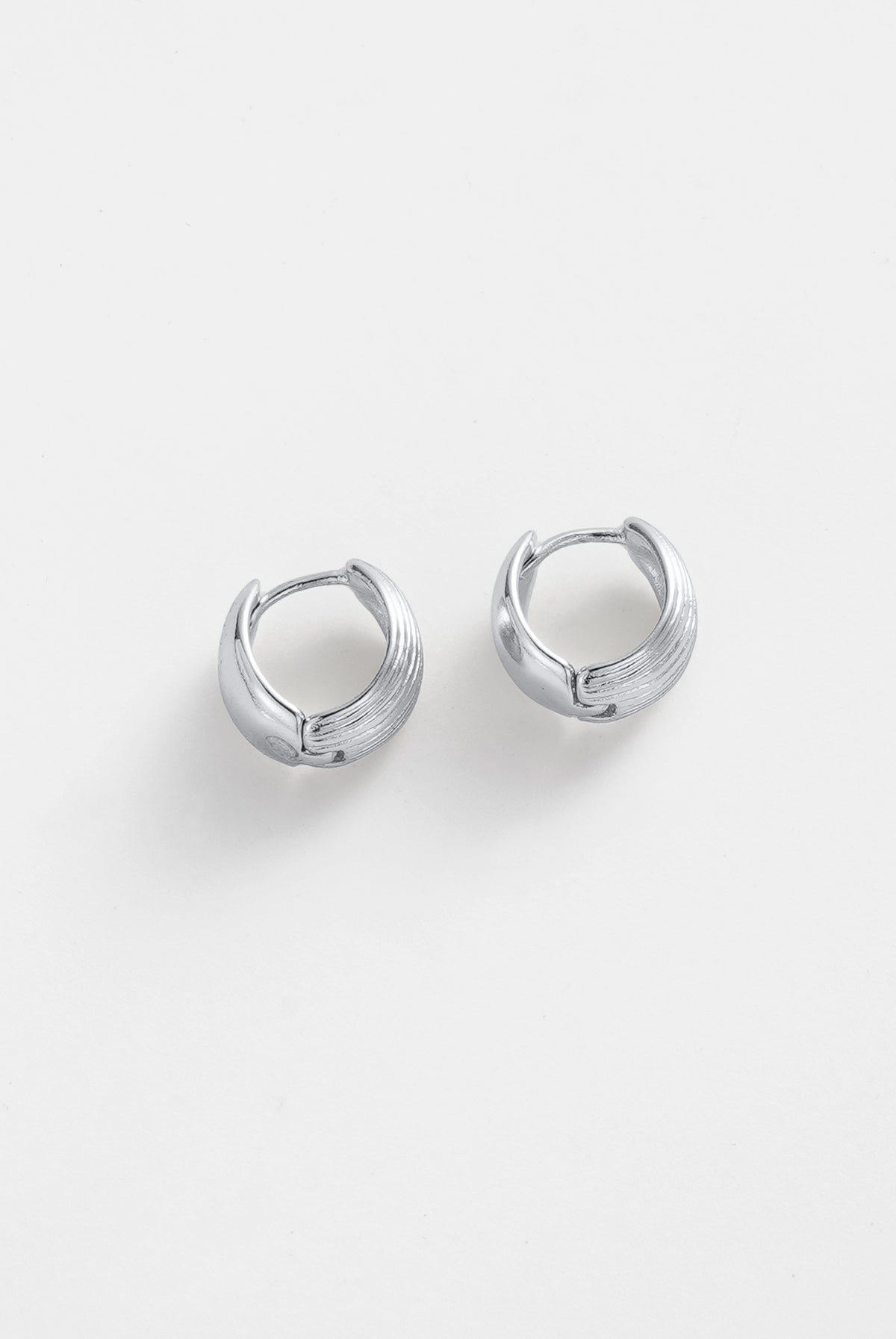 Silver Gia Hoop — Zafino Australia (4 of 4)