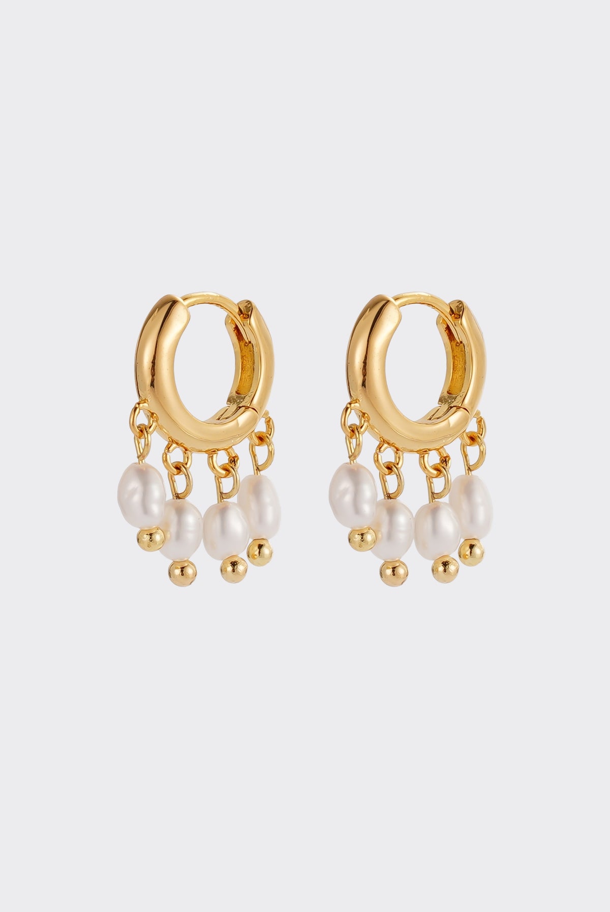 Gold Annika Hoop — Zafino Australia (1 of 4)