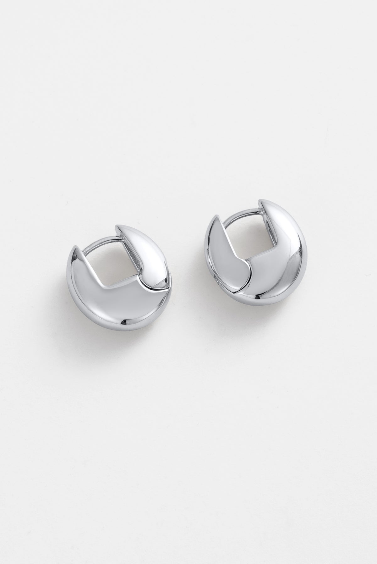 Silver Carrie Hoop — Zafino Australia (4 of 4)