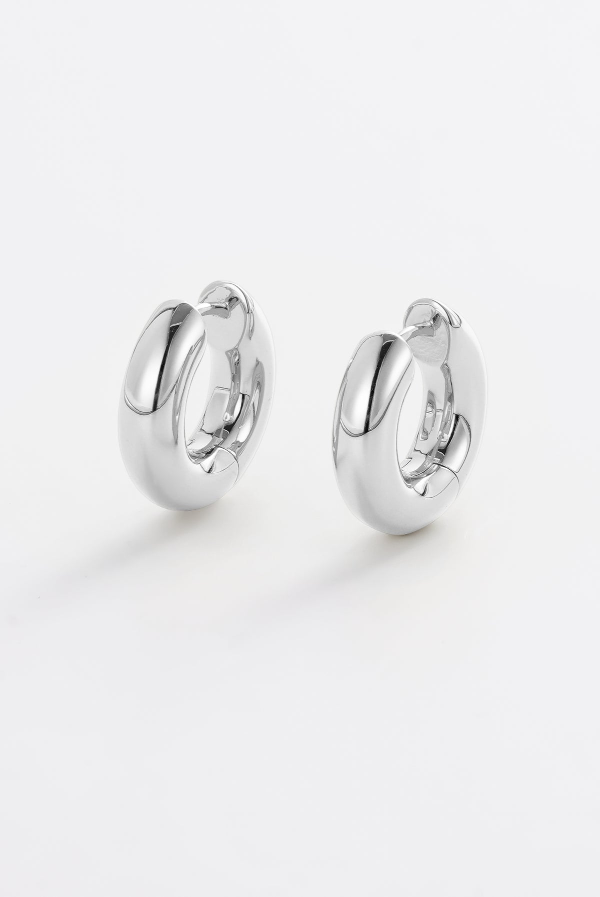 Lina Hoop Small - Silver