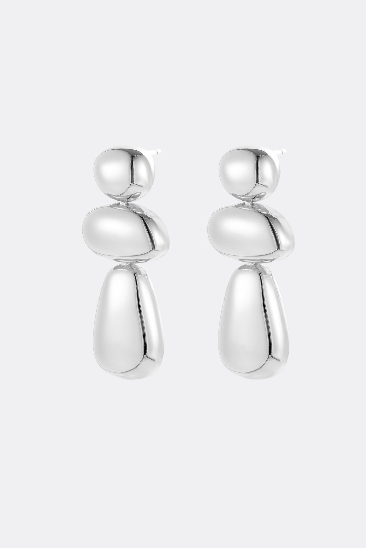 India Earring - Silver
