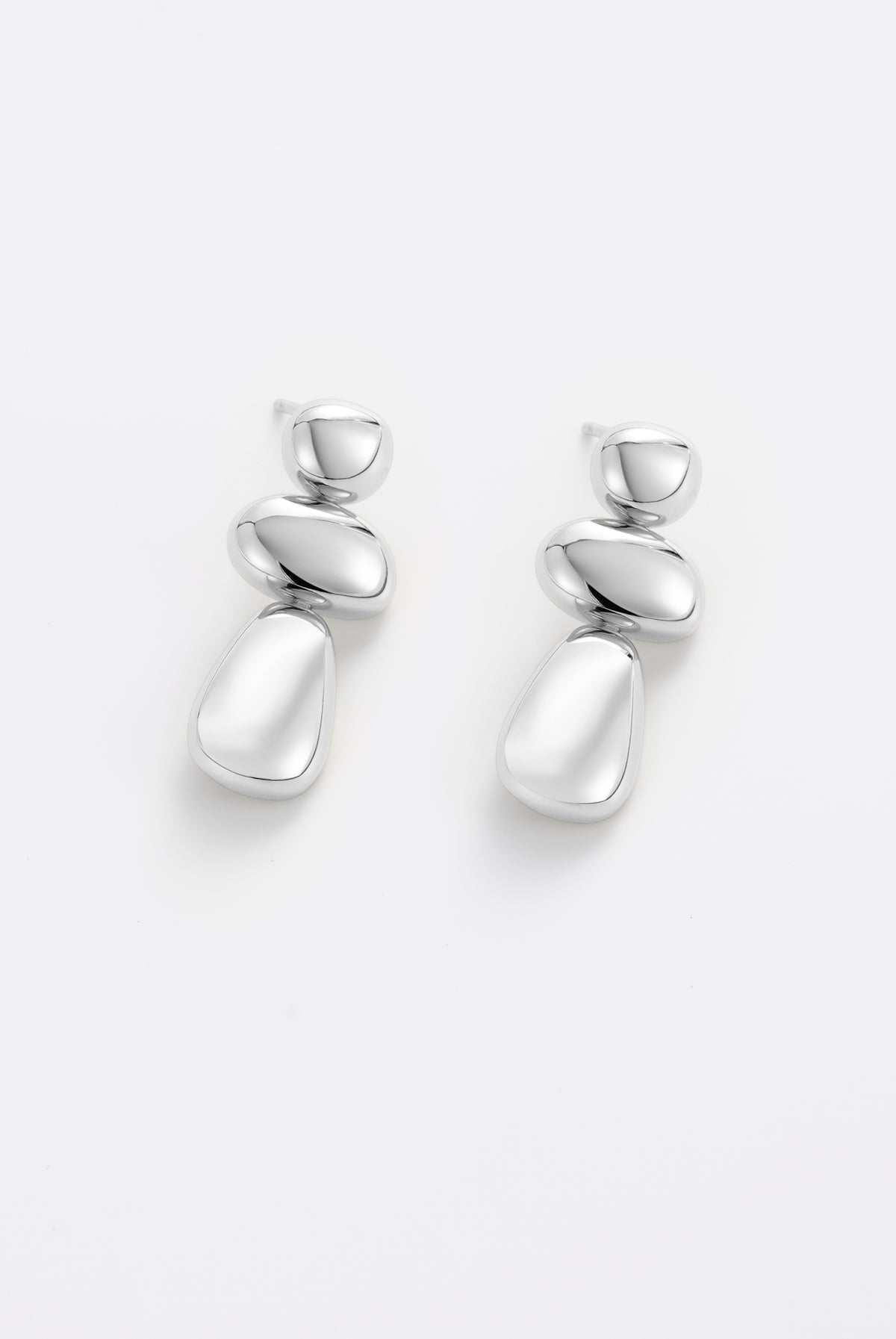India Earring - Silver