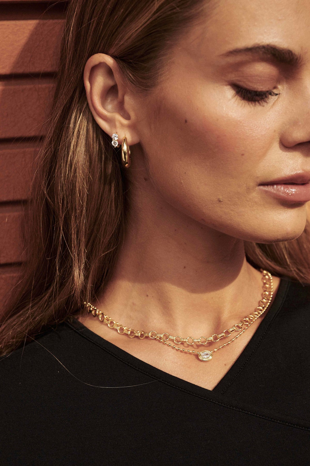 Clara Necklace - Gold