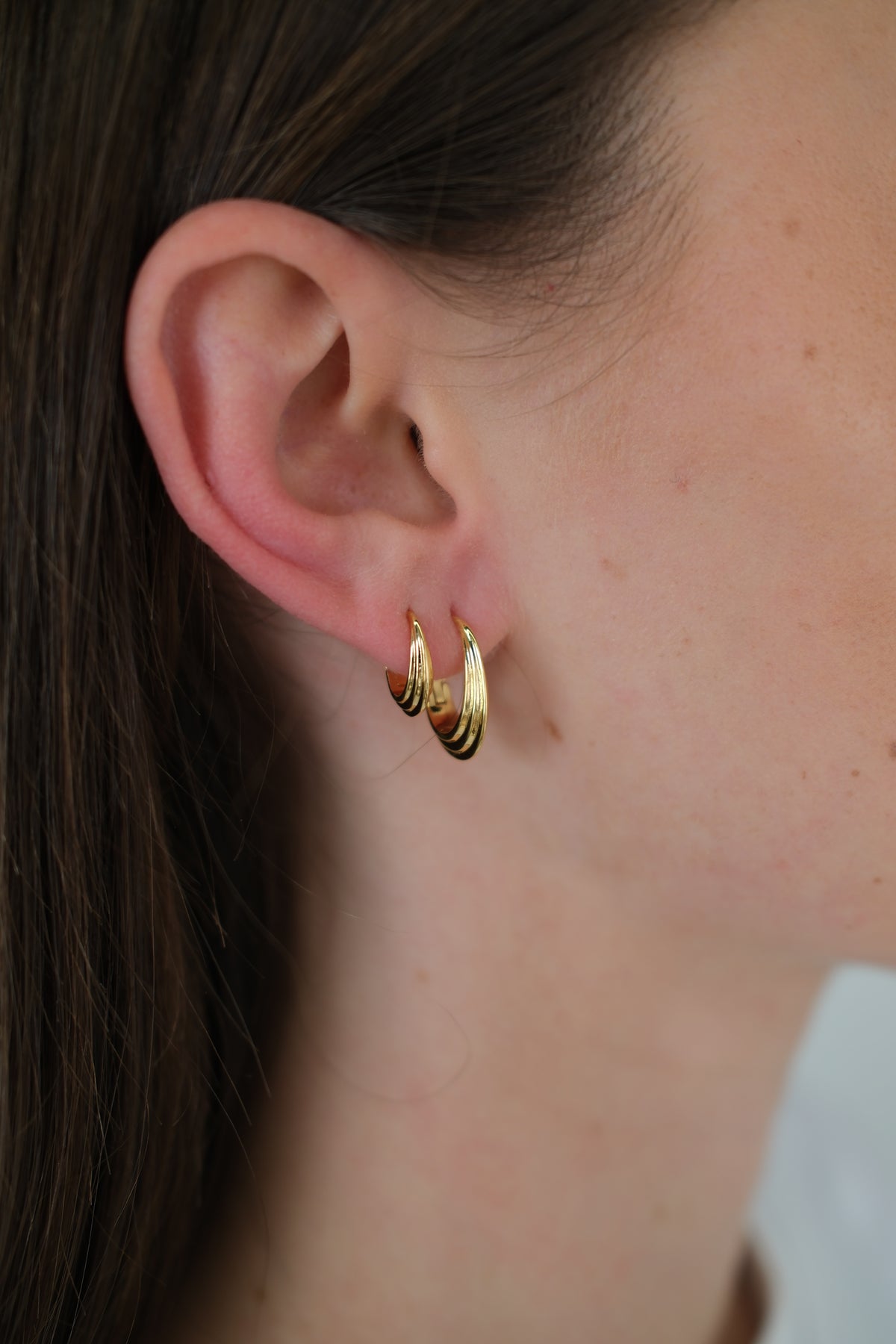 Marley Hoop Medium - Gold