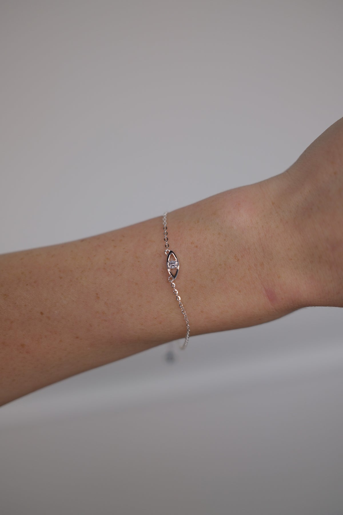Evil Eye Bracelet - Silver