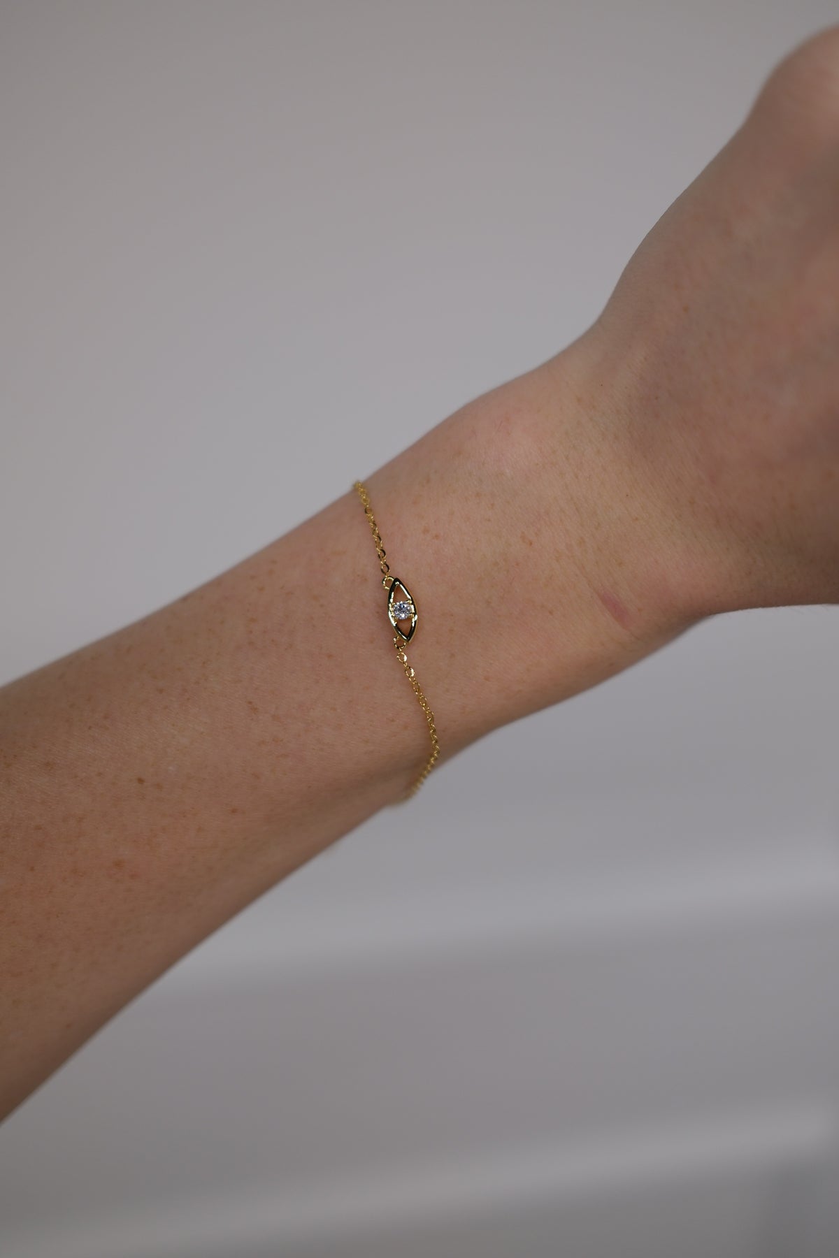 Evil Eye Bracelet - Gold
