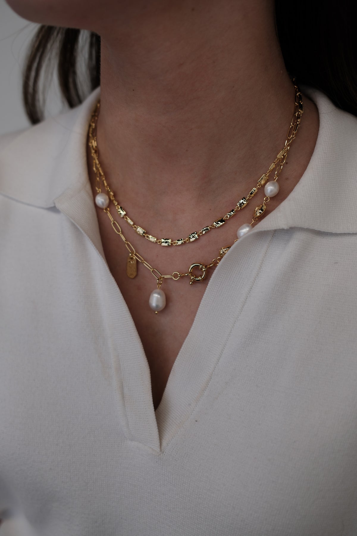 Elsie Necklace - Gold