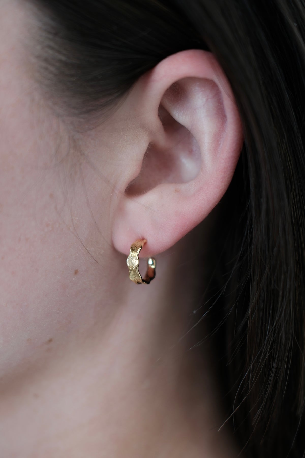 Kaia Earring Small - Gold
